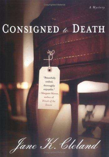 Book cover of Consigned to Death (Josie Prescott #1)
