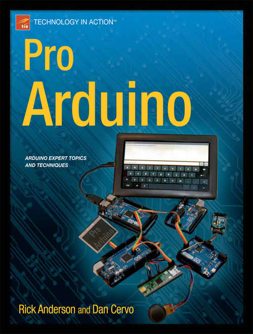 Book cover of Pro Arduino