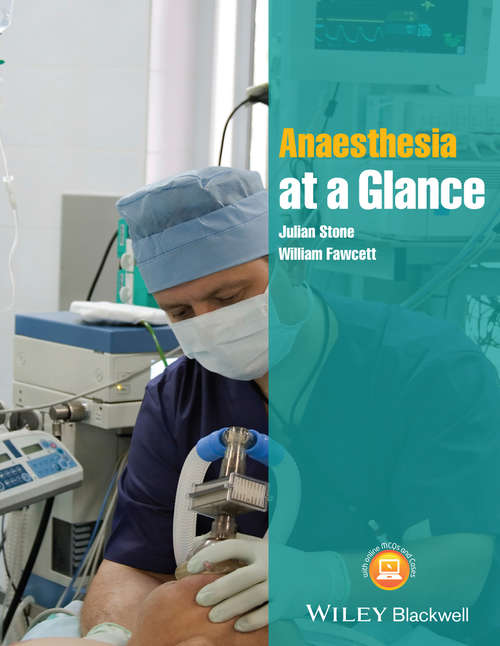 Book cover of Anaesthesia at a Glance
