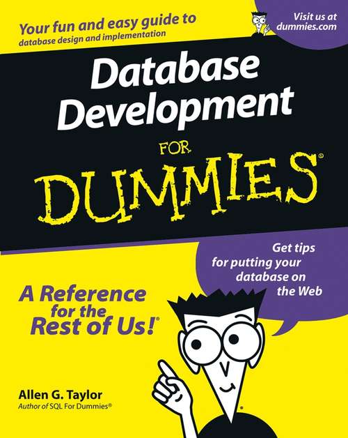 Database Development For Dummies (For Dummies Ser.)