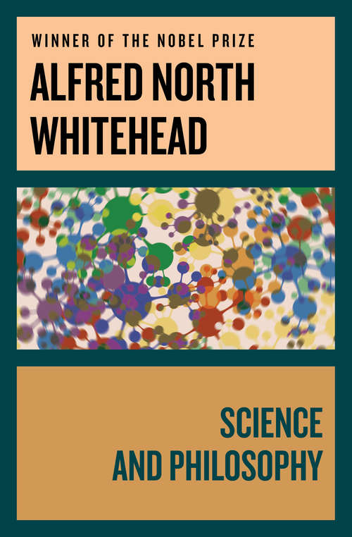 Book cover of Science and Philosophy