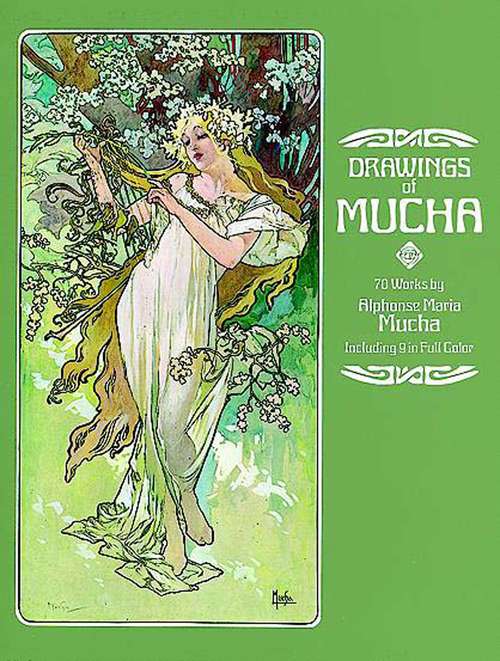 Book cover of Drawings of Mucha