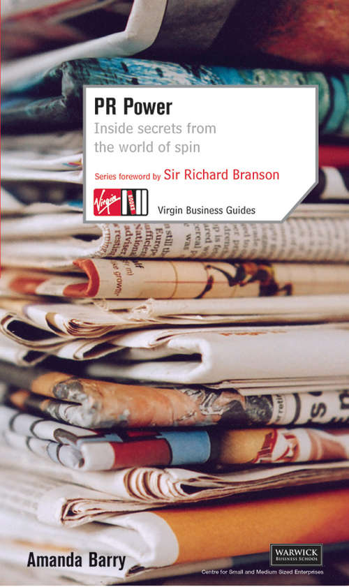 Book cover of PR Power: Inside Secrets From the World of Spin