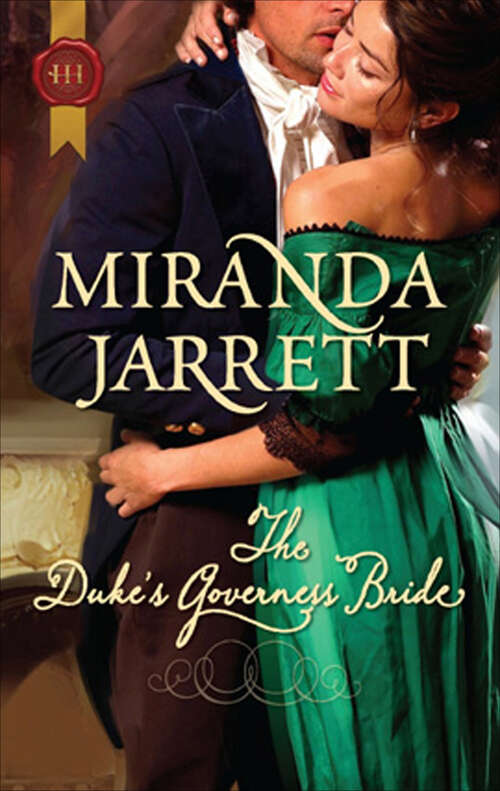 Book cover of The Duke's Governess Bride