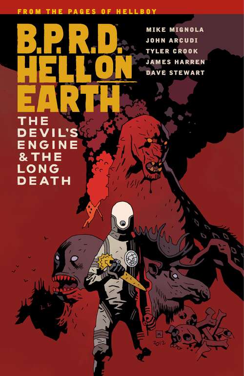 Book cover of B.P.R.D. Hell on Earth Volume 4: The Devil's Engine & The Long Death (B.P.R.D)