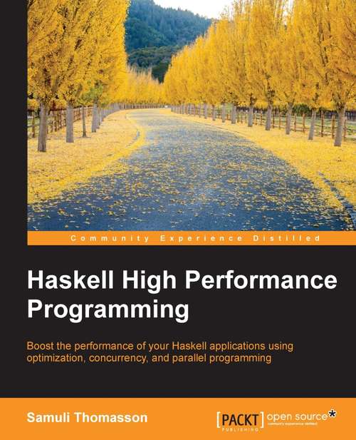 Book cover of Haskell High Performance Programming