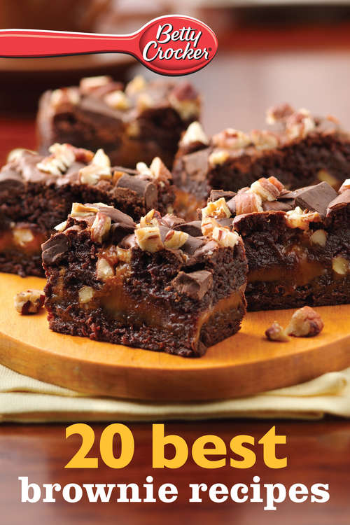 Book cover of Betty Crocker 20 Best Brownie Recipes
