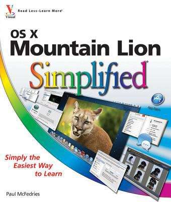 Book cover of Mac OS X Lion Simplified