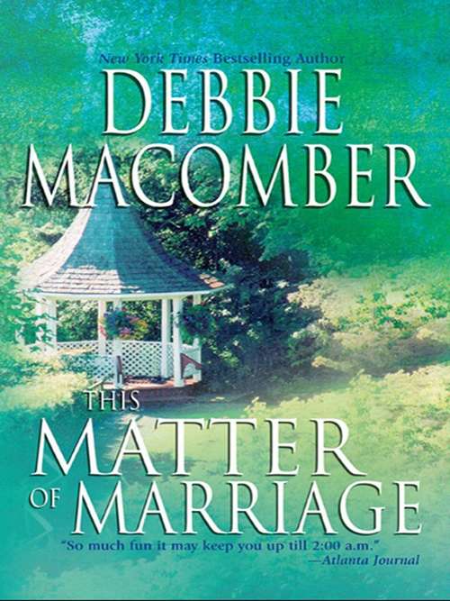 Book cover of This Matter of Marriage