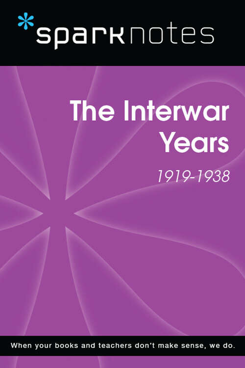 Book cover of The Interwar Years (SparkNotes History Notes)