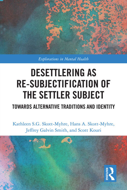 Cover image of Desettlering as Re-subjectification of the Settler Subject