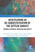 Desettlering as Re-subjectification of the Settler Subject: Towards Alternative Traditions and Identity (Explorations in Mental Health)