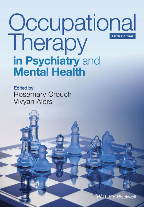 Book cover of Occupational Therapy in Psychiatry and Mental Health
