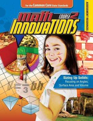 Book cover of Math Innovations Course 2 : Sizing Up Solids, For The Common Core State Standards