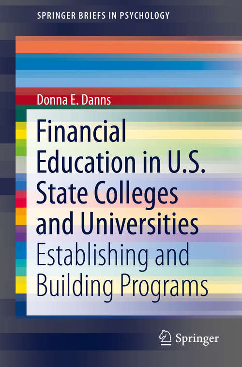 Book cover of Financial Education in U.S. State Colleges and Universities