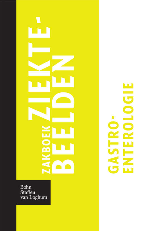 Book cover of Zakboek ziektebeelden Gastro-enterologie