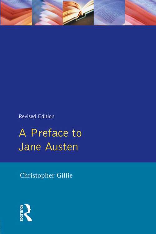 Book cover of A Preface to Jane Austen