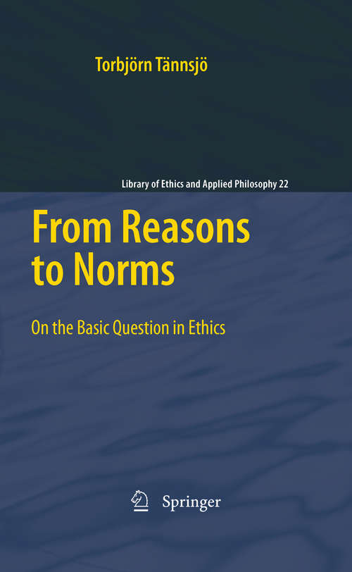Book cover of From Reasons to Norms