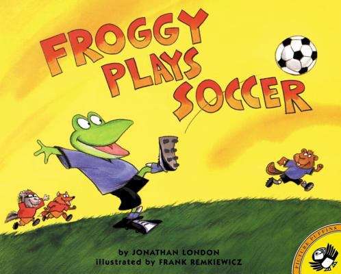 Book cover of Froggy Plays Soccer