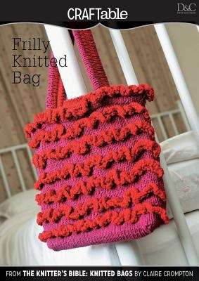 Book cover of Frilly Knitted Bag