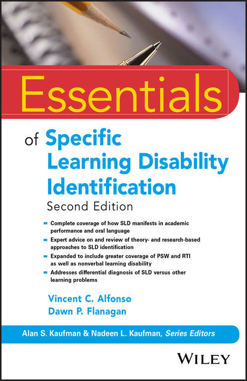 Essentials of Specific Learning Disability Identification (Essentials of Psychological Assessment #82)