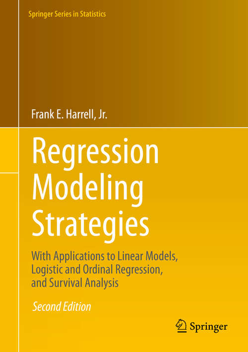 Book cover of Regression Modeling Strategies