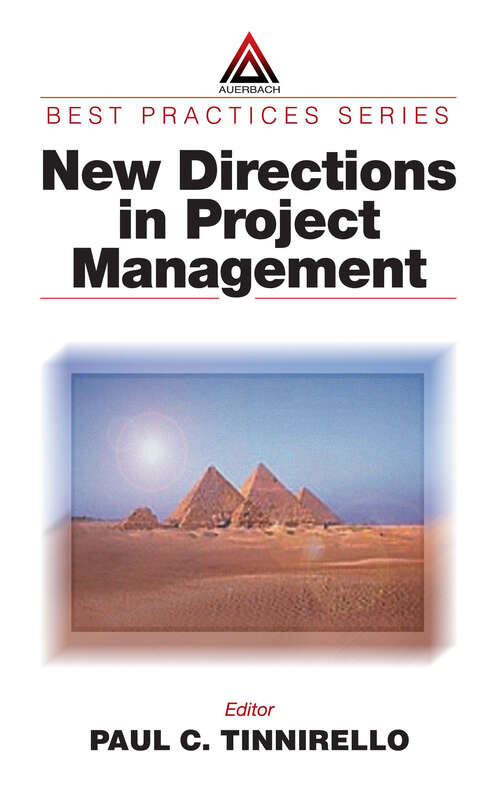Book cover of New Directions in Project Management