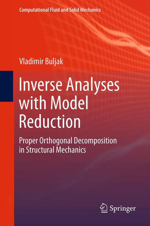Book cover of Inverse Analyses with Model Reduction