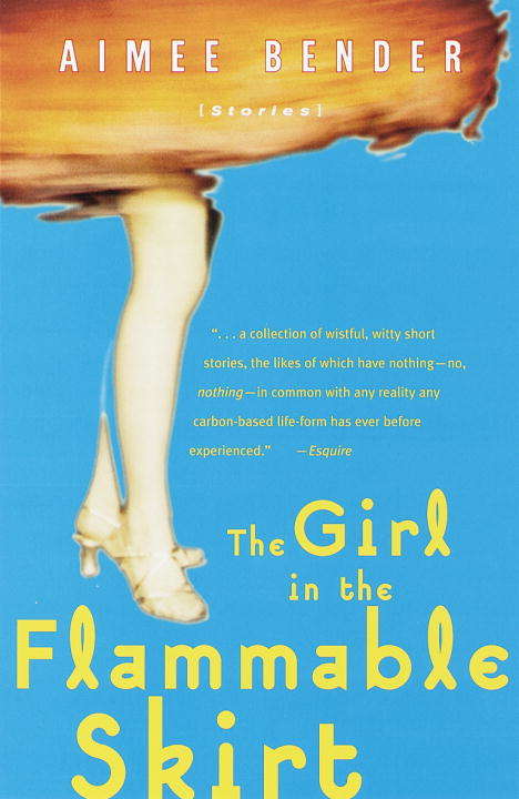 Book cover of The Girl in the Flammable Skirt