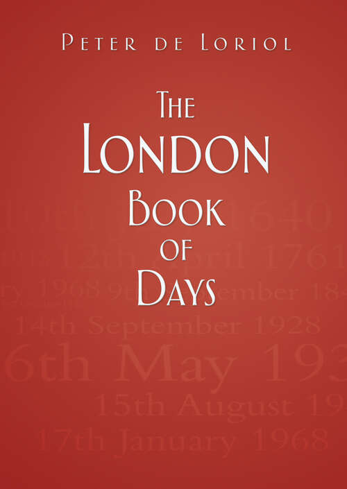 Book cover of The London Book of Days (Book of Days)