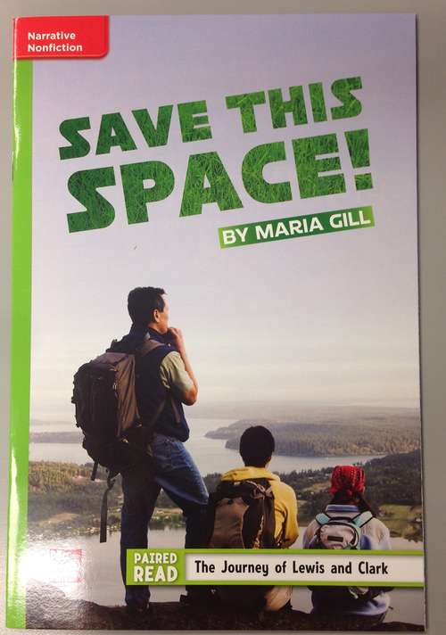 Book cover of Save This Space! [Beyond Level, Grade 5]