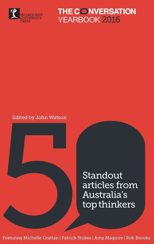 Book cover of Conversation Yearbook 2016