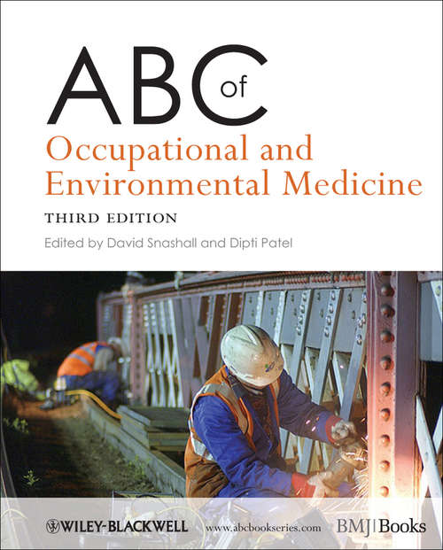 Book cover of ABC of Occupational and Environmental Medicine