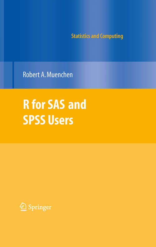 Book cover of R for SAS and SPSS Users