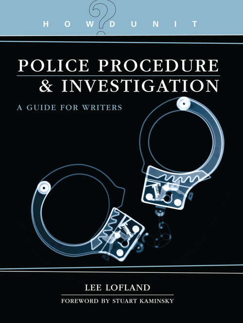Book cover of Howdunit Book of Police Procedure and Investigation