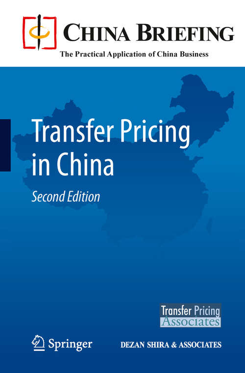 Book cover of Transfer Pricing in China