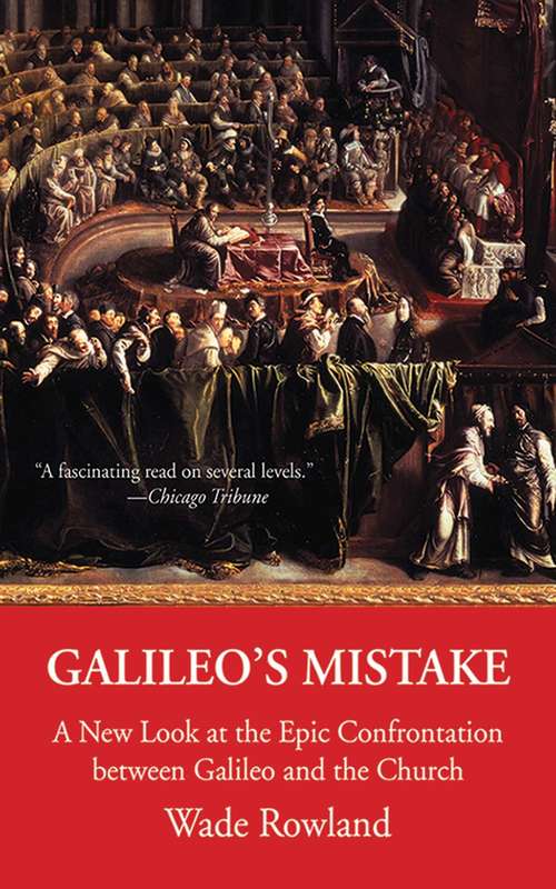 Book cover of Galileo's Mistake