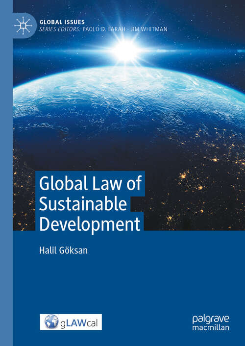 Book cover of Global Law of Sustainable Development (Global Issues)