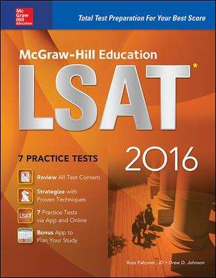 McGraw-Hill Education LSAT 2016