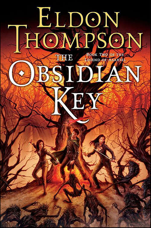 Book cover of The Obsidian Key (The Legend of Asahiel Series #2)