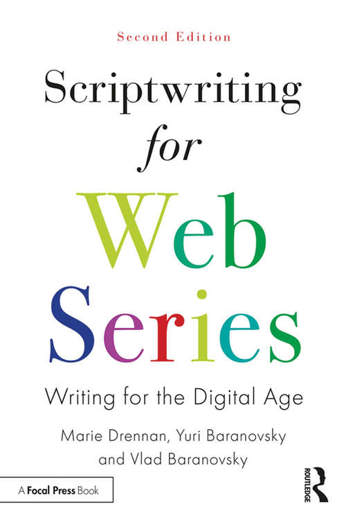 Book cover of Scriptwriting for Web Series: Writing for the Digital Age