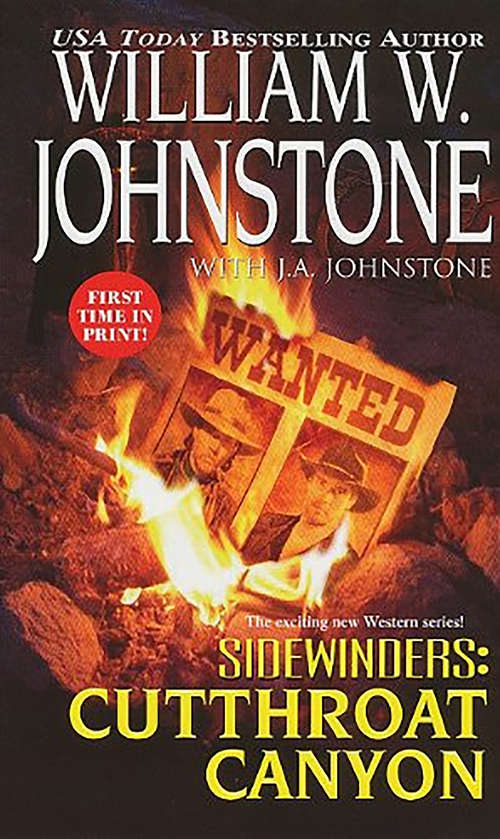 Book cover of Sidewinders: Cutthroat Canyon
