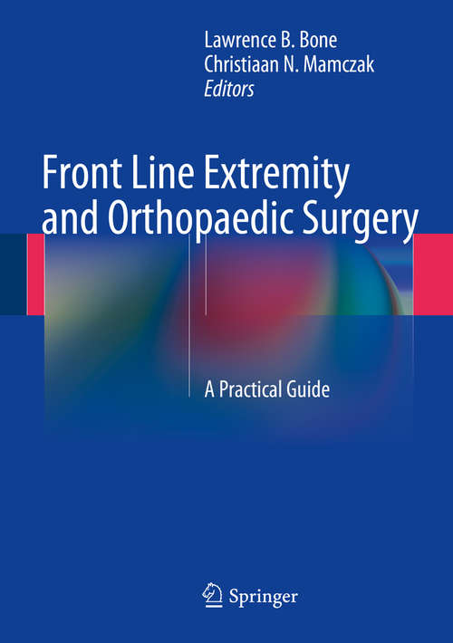 Book cover of Front Line Extremity and Orthopaedic Surgery
