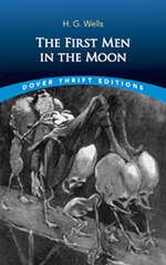 Book cover of The First Men in the Moon