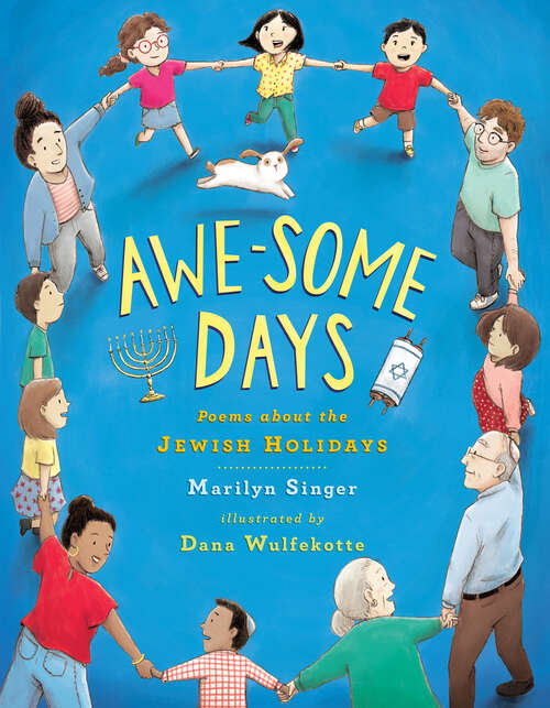 Book cover of Awe-some Days: Poems about the Jewish Holidays