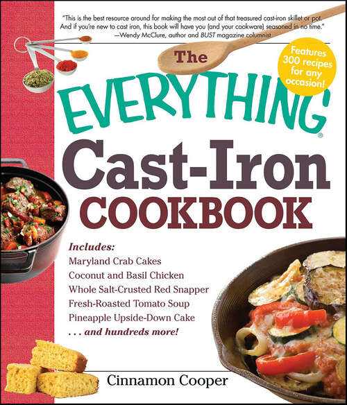 Book cover of The Everything Cast-Iron Cookbook (The Everything Books)