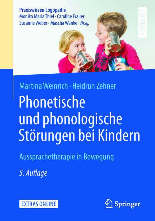 Book cover of Phonetische und phonologische Störungen bei Kindern