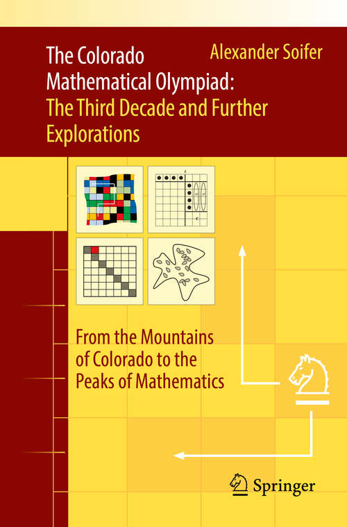 The Colorado Mathematical Olympiad: The Third Decade and Further Explorations
