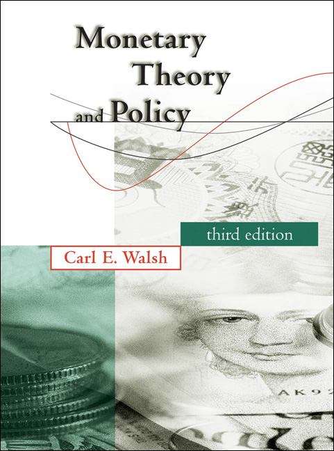 Book cover of Monetary Theory and Policy: Third Edition