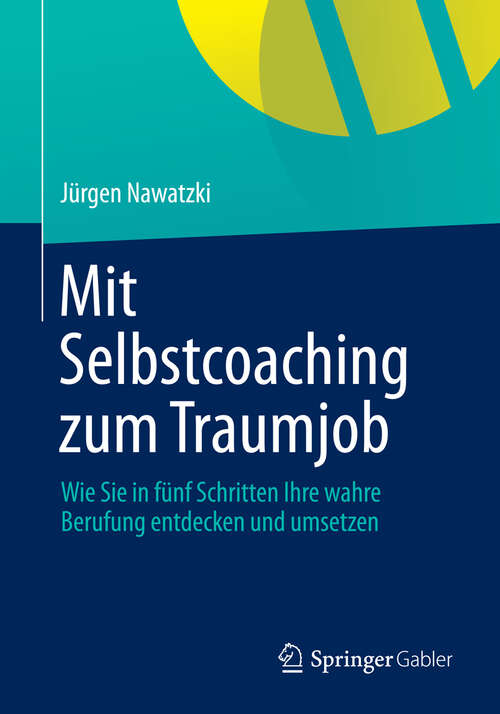 Book cover of Mit Selbstcoaching zum Traumjob